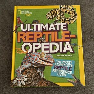 National Geographic Kids Ultimate Reptile-Opedia Book